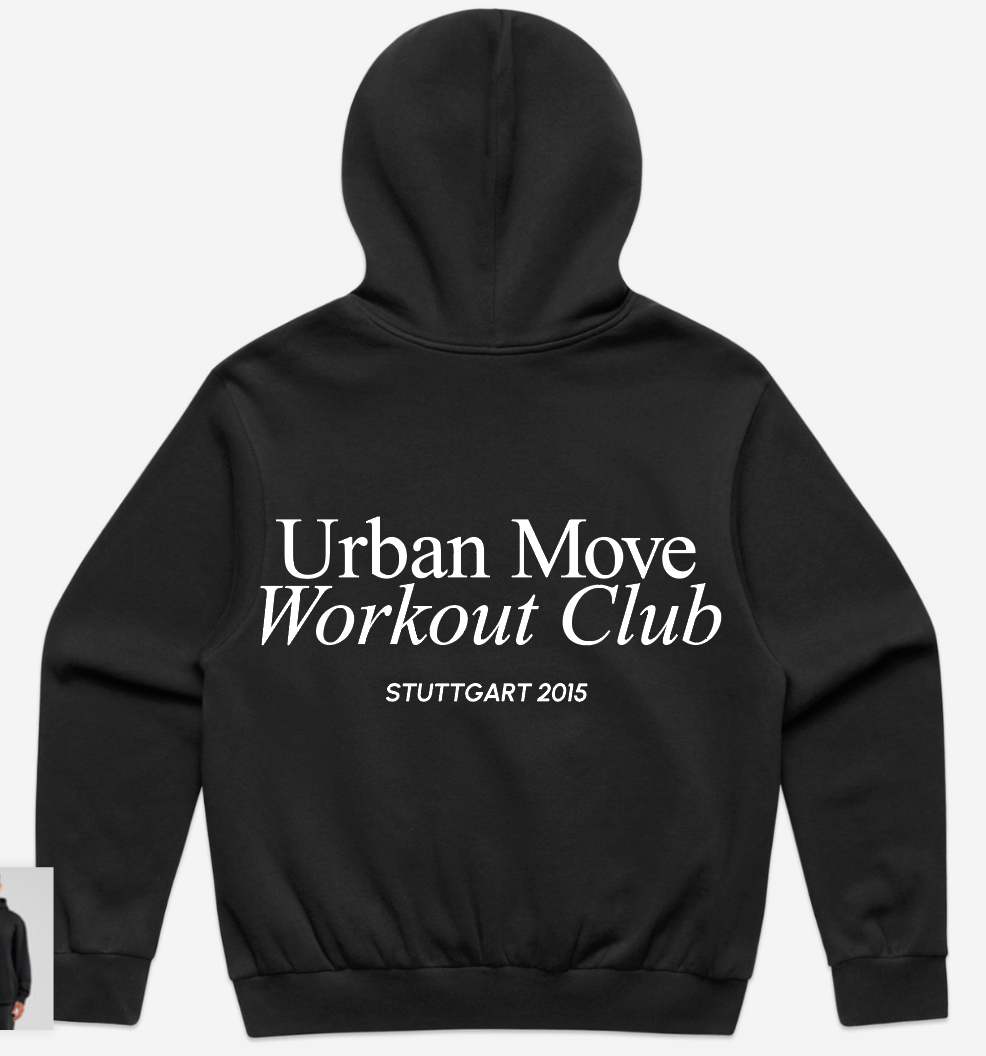 Hoodie - Serif | Bestickt