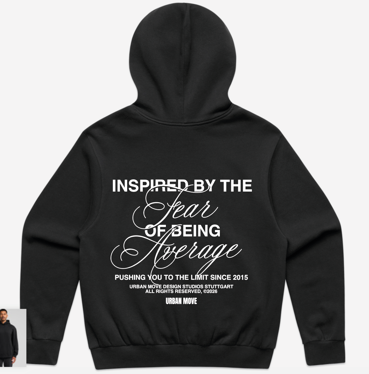 Hoodie - Average | Print