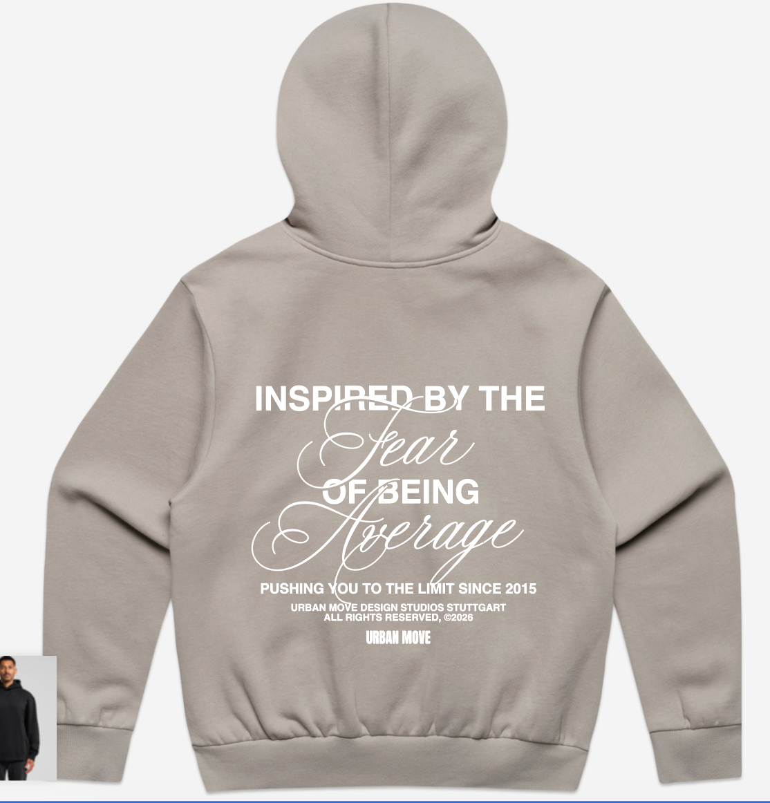 Hoodie - Average | Print