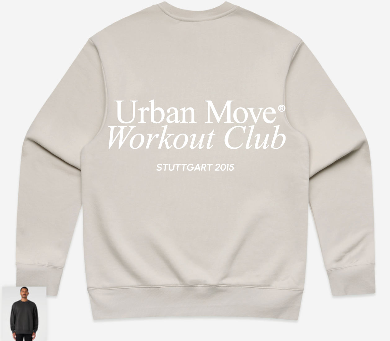 Sweater - Serif | Bestickt