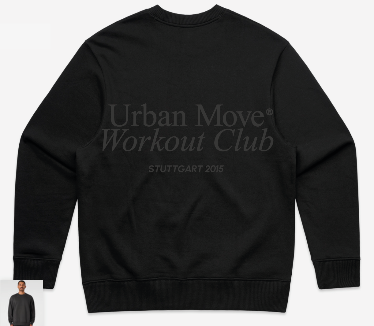 Sweater - Serif | Bestickt
