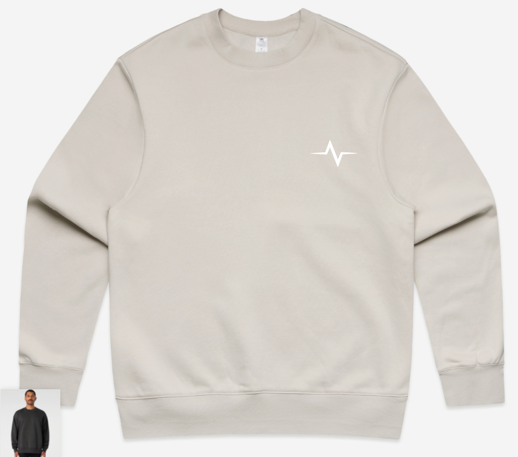 Sweater - Serif | Bestickt