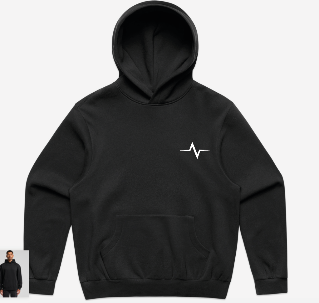 Hoodie - Serif | Bestickt