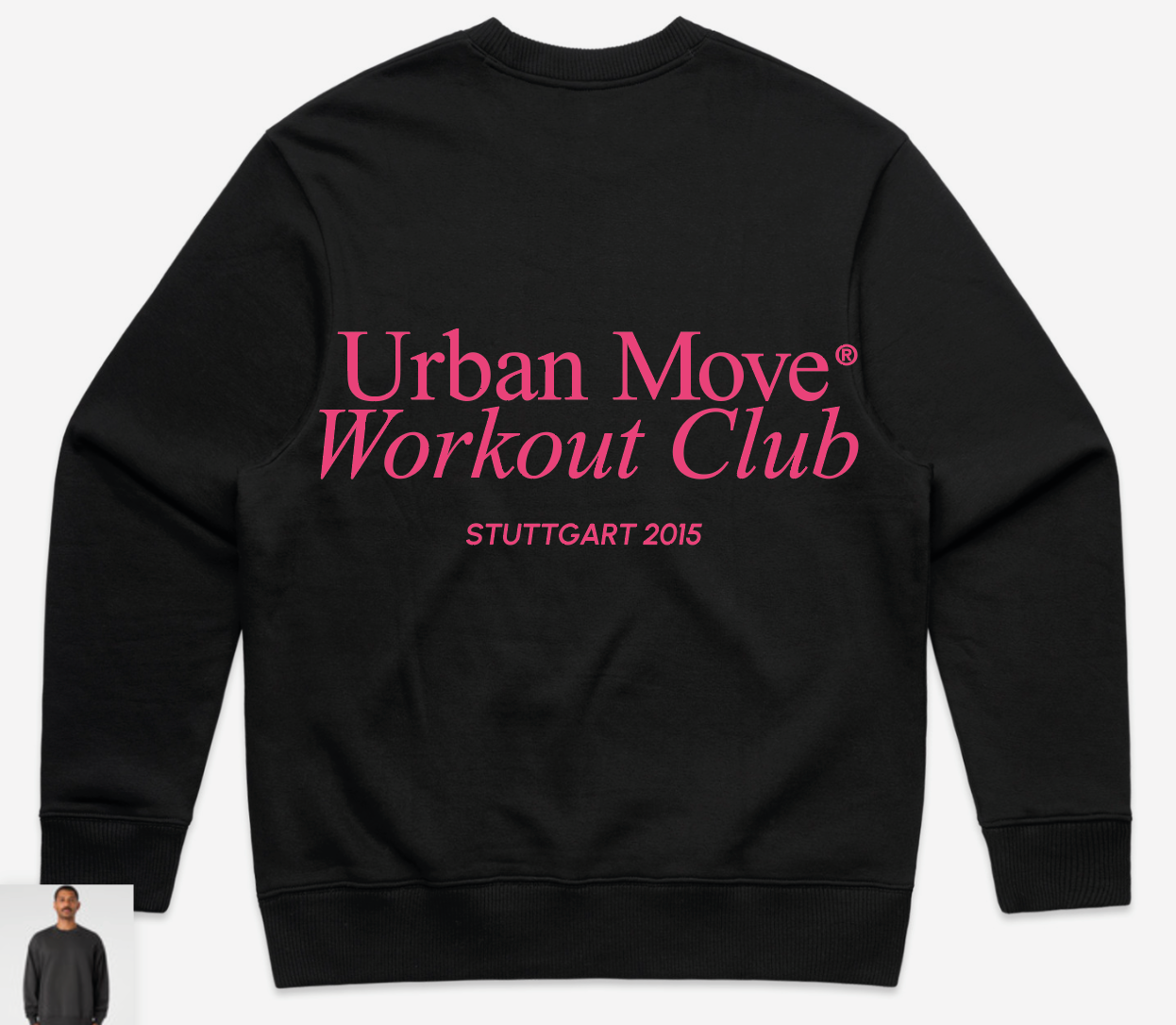 Sweater - Serif | Bestickt