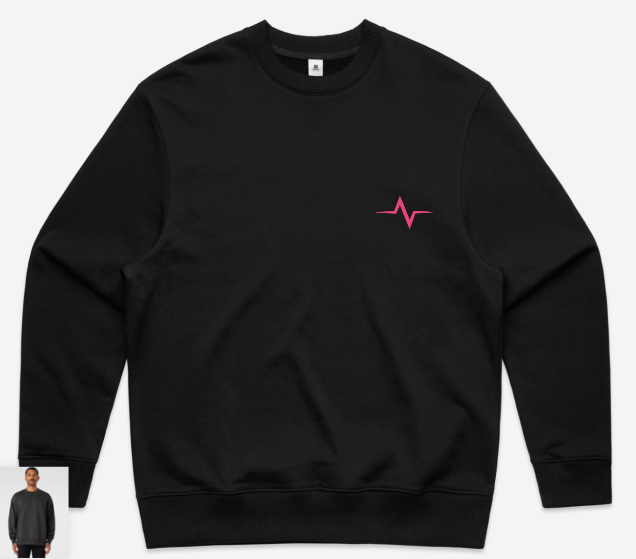 Sweater - Serif | Bestickt